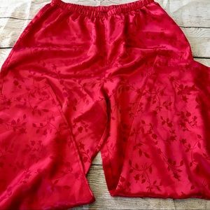 Polyester pajama pants , L